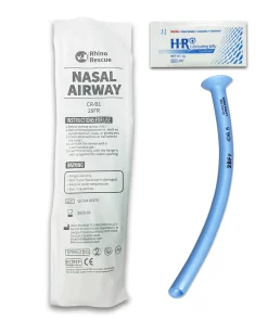 Sonda nasofaríngea Rhino Rescue NP (nasal) con lubricante, 28FR (paquete de 2)