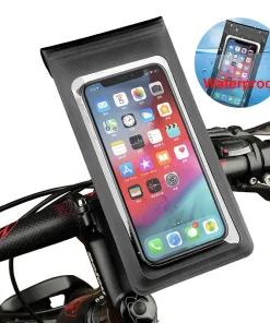 Soporte para bicicleta, funda impermeable