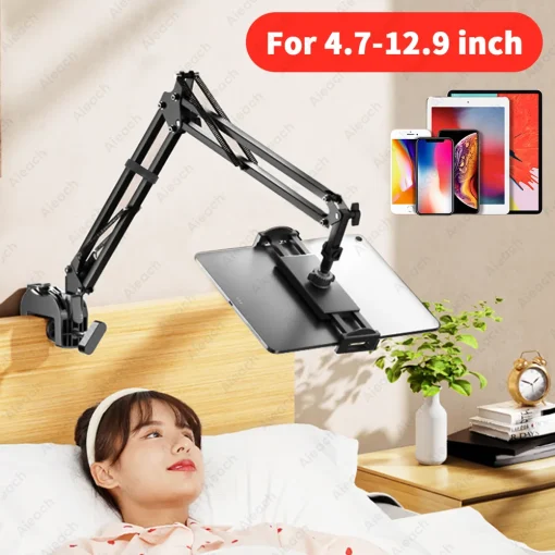 Soporte para cama ajustable para tablet