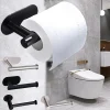 Soporte rollo baño papel acero