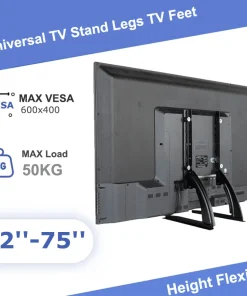 Soporte universal para TV de gran tamaño y altura ajustable