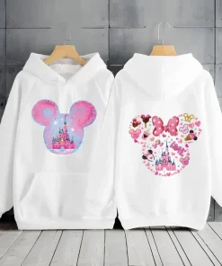 Sudadera Minnie Mouse Castillo Disney Y2k