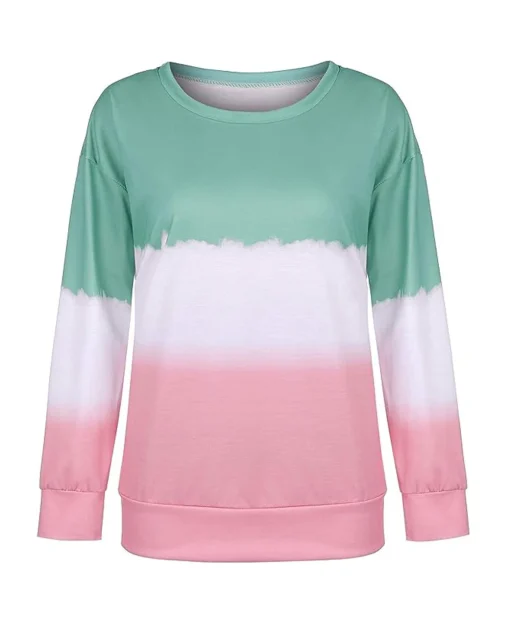 Sudadera Plus para Mujer Elegante Manga Larga