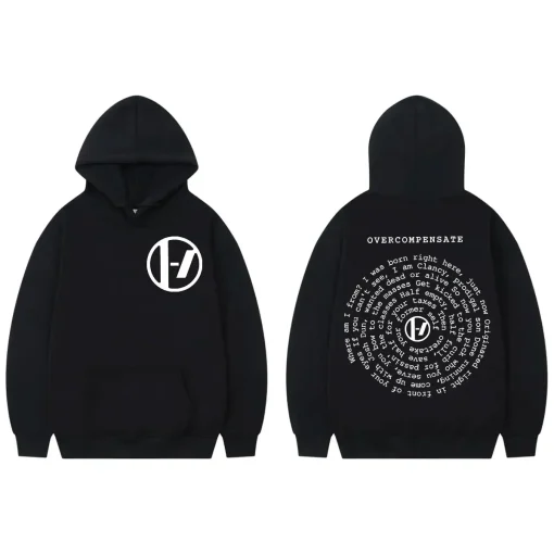 Sudadera con Capucha Estampado Bilateral Twenty One Pilots