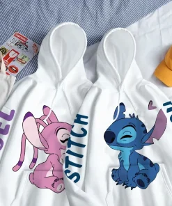 Sudadera con capucha Disney Stitch Angel