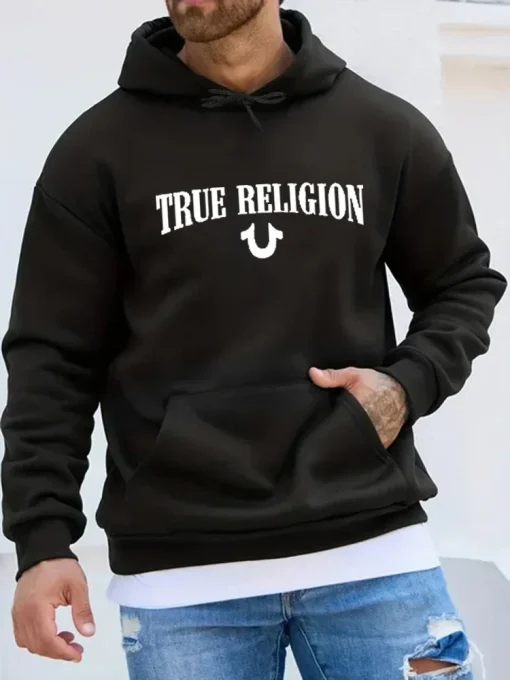 Sudadera con capucha True Religion para hombre