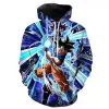 Sudadera con capucha de impresión digital en 3D Dragon Ball