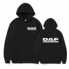 Sudadera con capucha estampada DAF