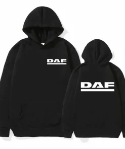 Sudadera con capucha estampada DAF