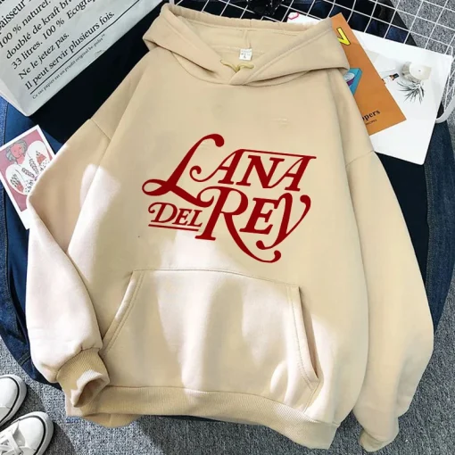 Sudadera con capucha estética Y2K Lana Del Rey grunge divertida