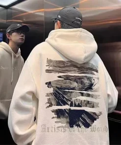 Sudadera con capucha gótica otoñal 3D