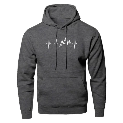 Sudaderas Mountain Heartbeat para hombre