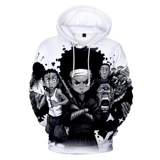 Sudaderas con capucha 3D Boondocks