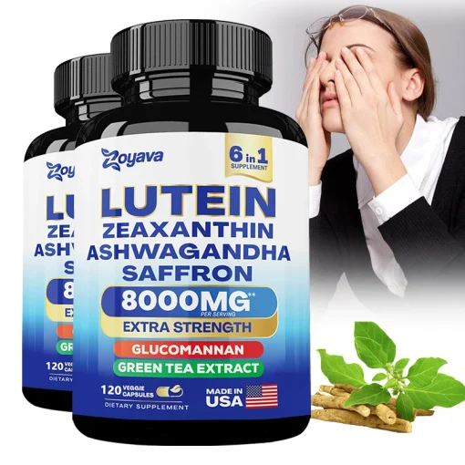 Suplemento de Luteína y Zeaxantina 8000Mg