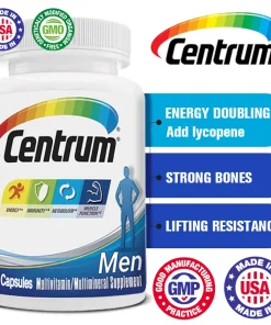 Suplemento vitamínicomineral Centrum para hombres