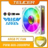 TEUCER 1PCS Prism12025 Ventilador para PC