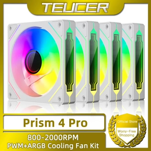 TEUCER Prism4 Pro ARGB Ventilador