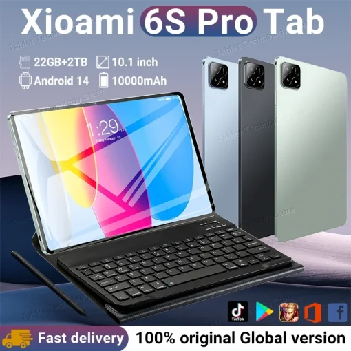 Tableta Xiaomi Android 2024 Pad 6S Pro