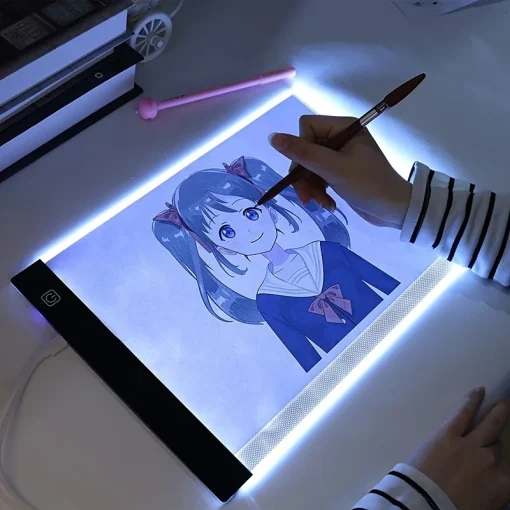 Tableta de dibujo con luz LED A4