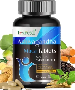 Tabletas de Ashwagandha y Maca