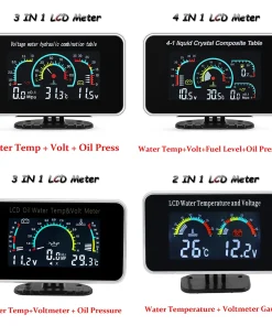 Tacómetro multifunción LCD para cochecamión