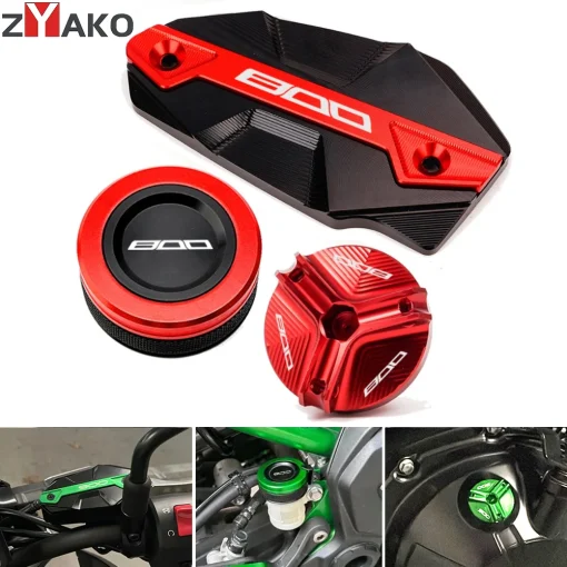 Tapa de depósito de líquido de freno trasero delantero para Kawasaki Z800 Z 800