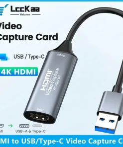 Tarjeta Capturadora de Vídeo HDMI USB 3.0Tipo C 4K