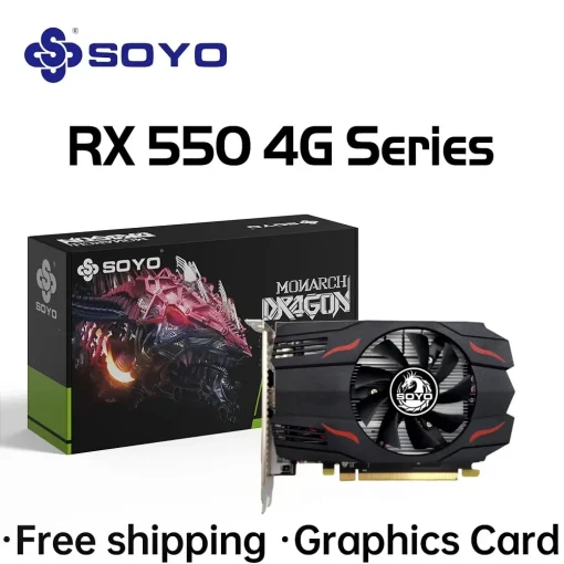 Tarjeta Gráfica SOYO GPU AMD Radeon RX 550