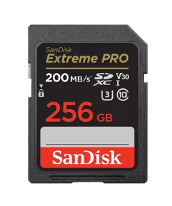 Tarjeta de memoria Flash SD SanDisk 256GB