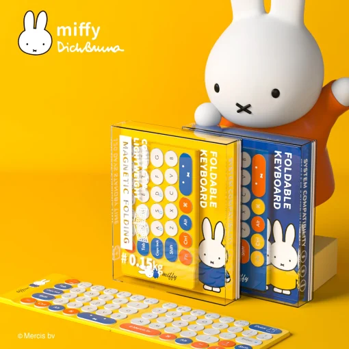 Teclado plegable Miffy X MIPOW para iPhone