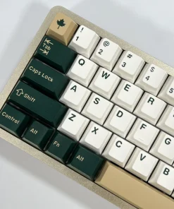 Teclas para teclado verde británico de carreras