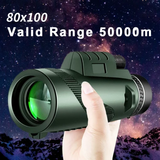 Telescopio monocular HD 100x80