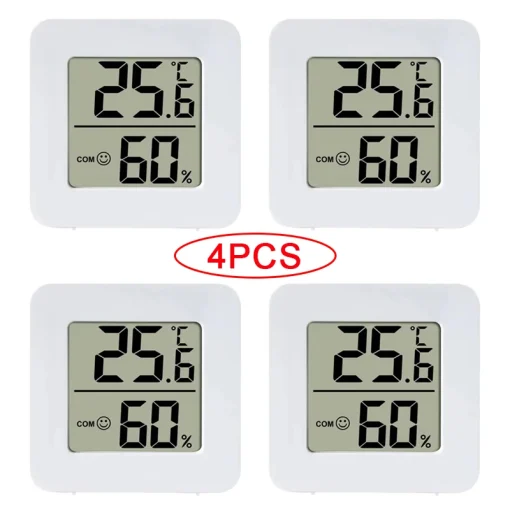 Termómetro digital e higrómetro de interior y exterior
