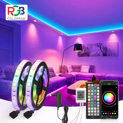 Tira LED RGB Música Sincronizada 5050