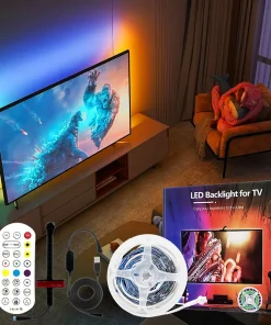 Tira LED RGBIC Ambilight TV 5V USB