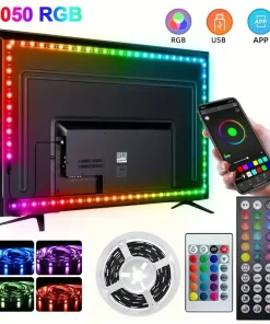 Tira de luces LED flexible RGB USB 5V