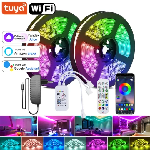 Tira led wifi rgb 5050 Bluetooth