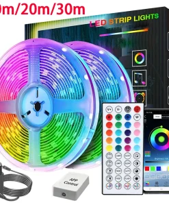 Tiras LED RGB sincronizadas con la música