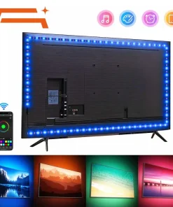 Tiras LED, control Bluetooth, luces LED RGB 5050