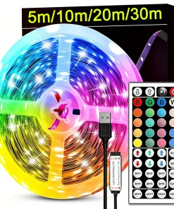 Tiras de Luces LED RGB con Control Remoto