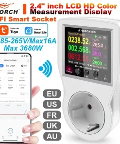 Toma Inteligente WIFI Tuya 16A 110V220V