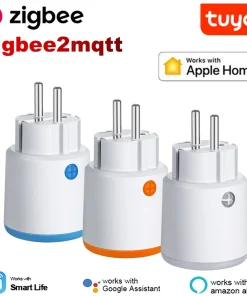 Toma de corriente inteligente Zigbee 3.0 Homekit Tuya