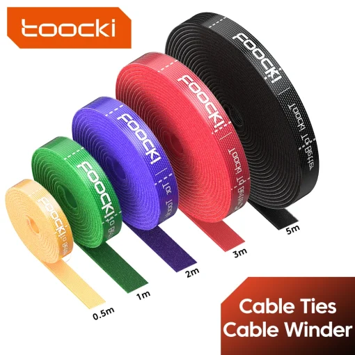 Toocki Organizador cables (hasta 50 caracteres)