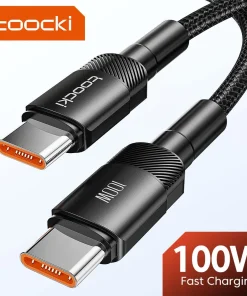 Toocki tipo C a USB C 100W PD 3.0