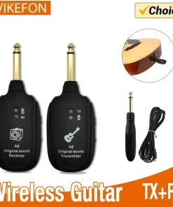 Transmisor y Receptor inalámbrico para guitarra 50M UHF VIKEFON