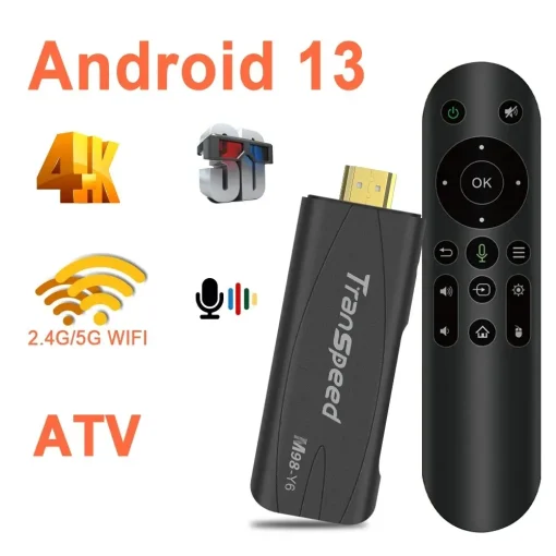 Transpeed TV Stick Android TV 4K 3D 5G