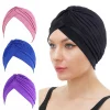 Turbante elástico Twist Bandanas Mujeres Fular Capota