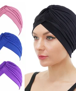 Turbante elástico Twist Bandanas Mujeres Fular Capota