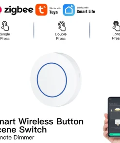 Tuya Smart Zigbee Interruptor Escena Push