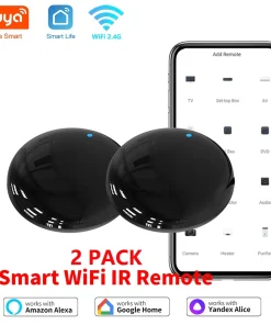 Tuya Wi-Fi mando IR 2PACK